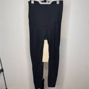 POSHDIVAH Over The Belly Maternity Workout Leggings Size XL